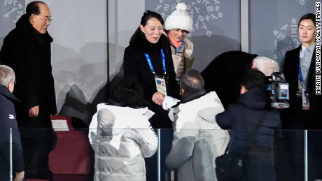 Winter Olympics opening ceremony sees historic handshake