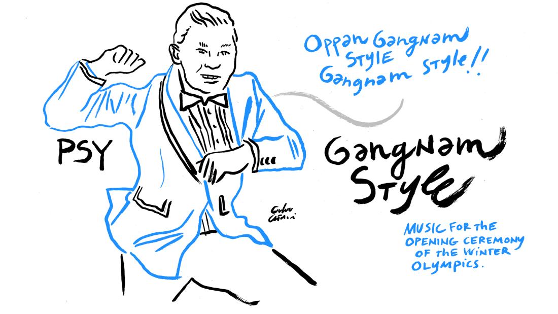 Gangnam Style sketch