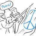 peace sketch