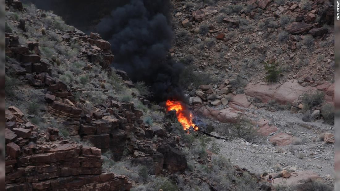 Grand Canyon helicopter crash victims named - CNN