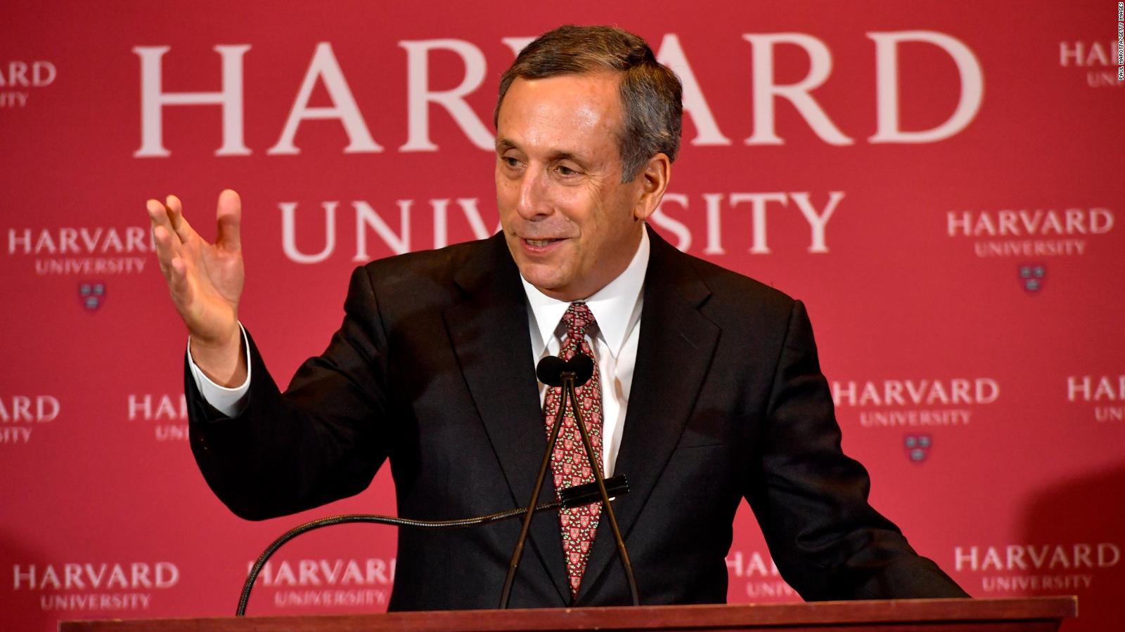 Lawrence Bacow to Harvard's 29th president CNN