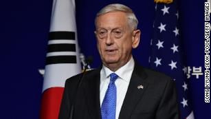 Mattis warns Syria on chemical weapons, doubts Russian missile claims