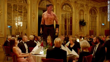 Terry Notary as performance artist Oleg in "The Square."