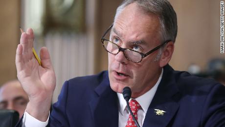 Zinke kept some meetings off public calendar