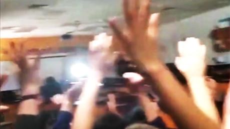 Video shows moment police enter classroom