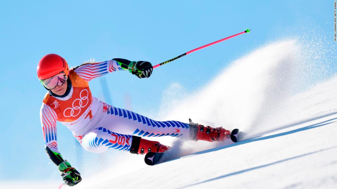 Mikaela Shiffrin was set to be the standout star of the Games after she took her first gold, and the second of her career, in the giant slalom.