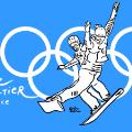 Pierre Vaultier snowboard cross sketch Olympics