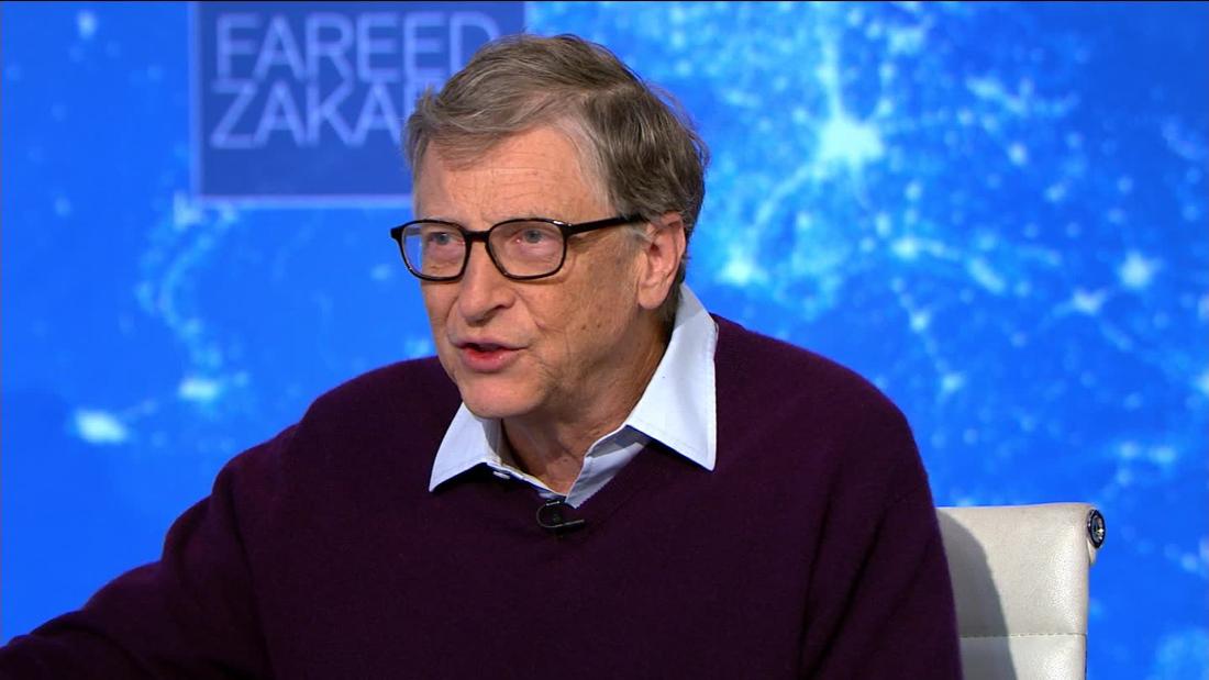 On GPS: Bill Gates on an 