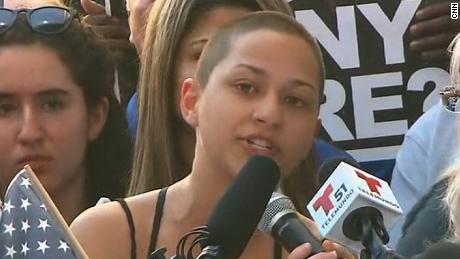 Florida student to politicians: We call &#39;BS&#39;