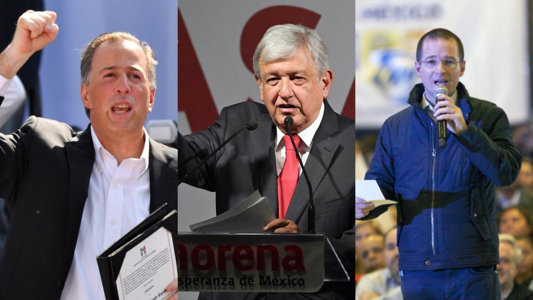 Meade, López Obrador y Anaya, candidatos oficiales a las elecciones de ...