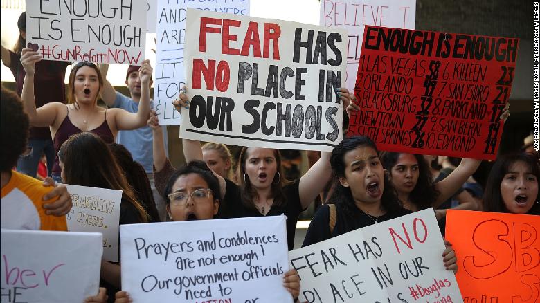 They survived a school shooting. Now, activism feels more urgent than classes