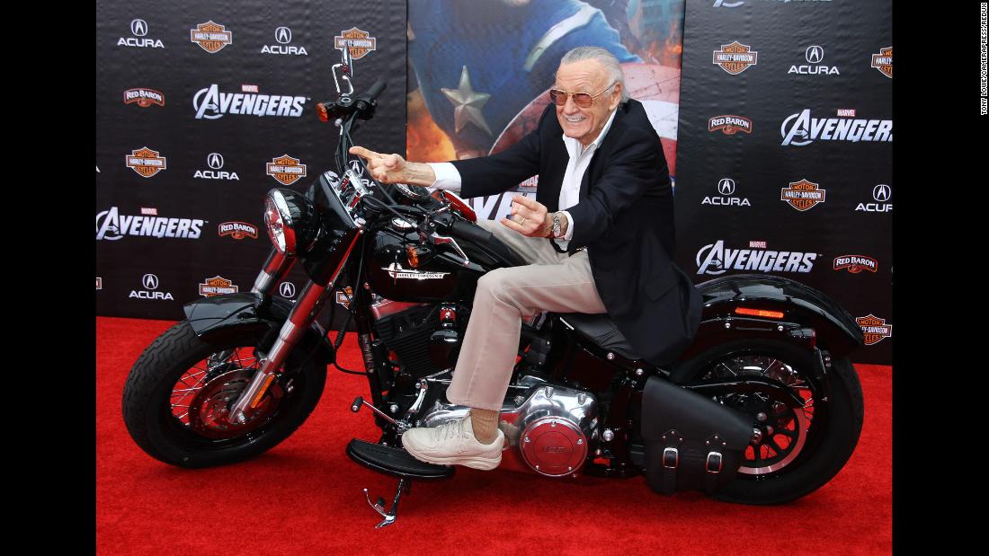 Lee attends the Los Angeles premiere of &quot;The Avengers&quot; in 2012.