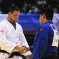 lukas krpalek shakes hands with yusei ogawa czech republic