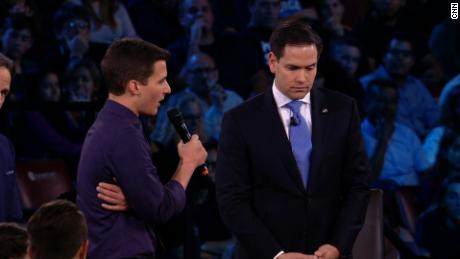 Survivor to Rubio: Will you reject NRA money?