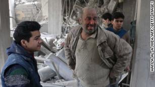 Airstrikes are still pounding Eastern Ghouta despite a ceasefire, doctor says 