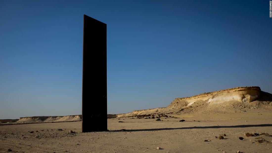The giant monoliths found in the desert
