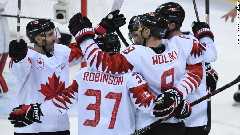 Canada wins Olympic ice hockey bronze - CNN