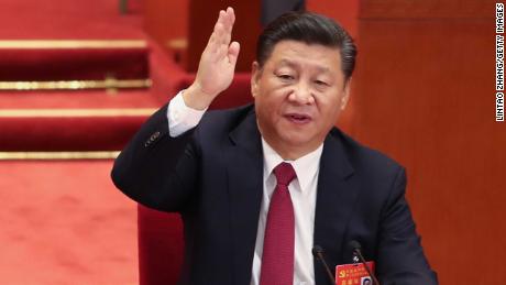 BEIJING, CHINA - OCTOBER 24:  Chinese President Xi Jinping vote at the closing of the 19th Communist Party Congress at the Great Hall of the People on October 24, 2017 in Beijing, China. The 19th CPC National Congress is going to run 7 days and a new central committee of CPC will be produced.  (Photo by Lintao Zhang/Getty Images)