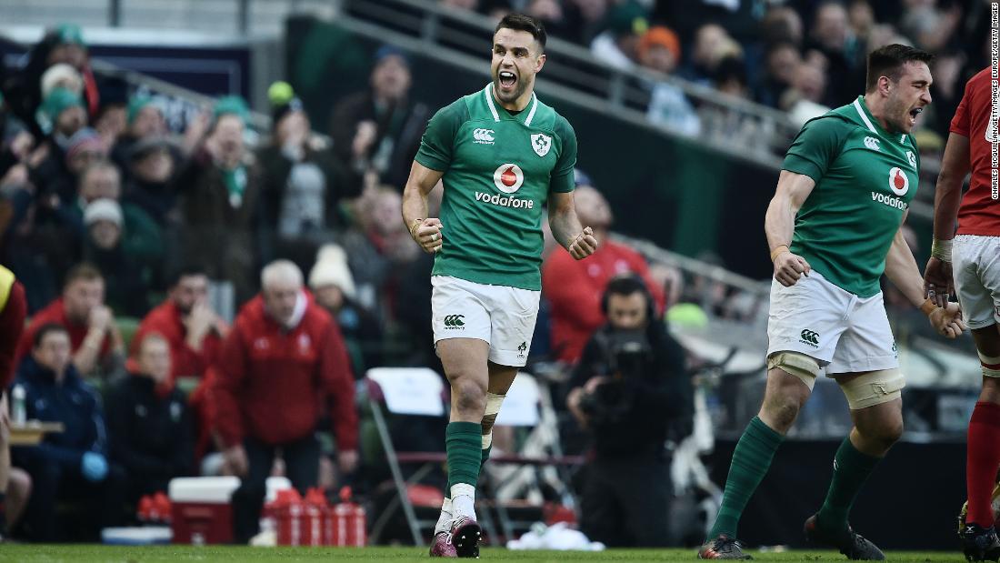 Victory means Ireland is the only side at this stage to maintain its 100% record in this year&#39;s Six Nations. 