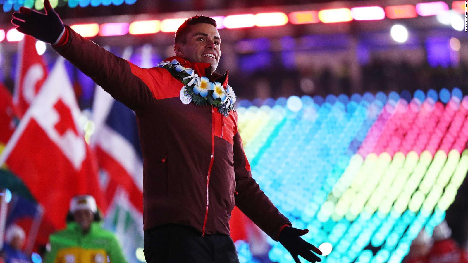 Shirtless Tongan Marches Shirtless Again At The PyeongChang Games ...