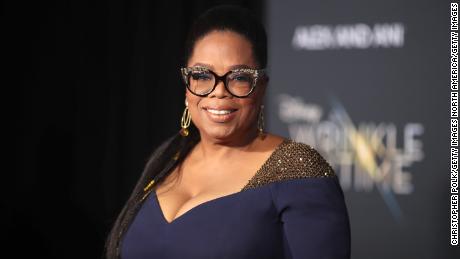 LOS ANGELES, CA - FEBRUARY 26:  Oprah Winfrey attends the premiere of Disney&#39;s &quot;A Wrinkle In Time&quot; at the El Capitan Theatre on February 26, 2018 in Los Angeles, California.  (Photo by Christopher Polk/Getty Images)