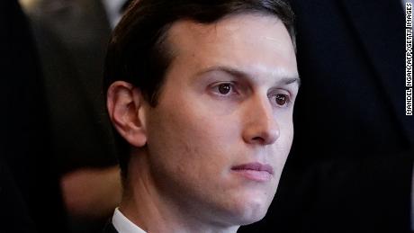 Senior Advisor to the president Jared Kushner is seen during a meeting with US President Donald Trump and members of Congress on trade in the Cabinet Room of the White House on February 13, 2018 in Washington, DC. (MANDEL NGAN/AFP/Getty Images)