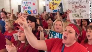 Image result for Oklahoma teachers strike