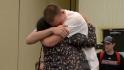 Mom surprises athlete after 5 years apart
