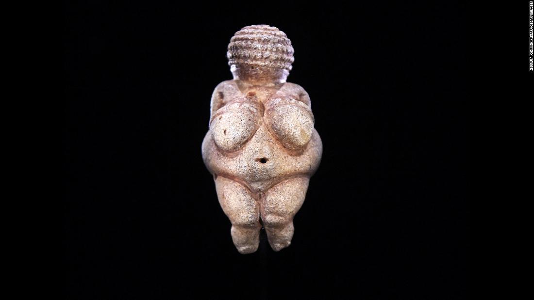 The &quot;Venus of Willendorf&quot; figurine dates to about 25,000 BC and is considered a masterpiece of the Paleolithic era. Some historians point to the 4-inch statuette as a representation of idealized female beauty at the time.