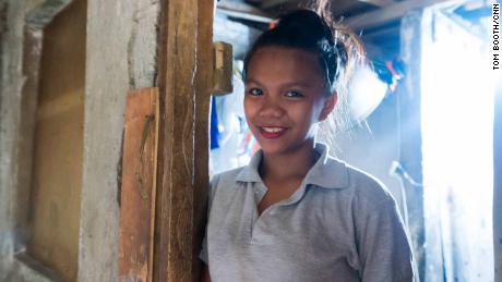 &quot;I want to be able to take good care of my children,&quot; Hazel Encarnacion, 16, says. 