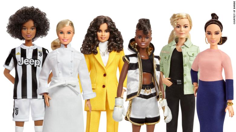 barbie created 17 new dolls