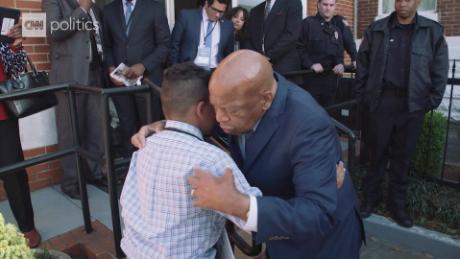 Kid travels 7 hours to see civil rights hero