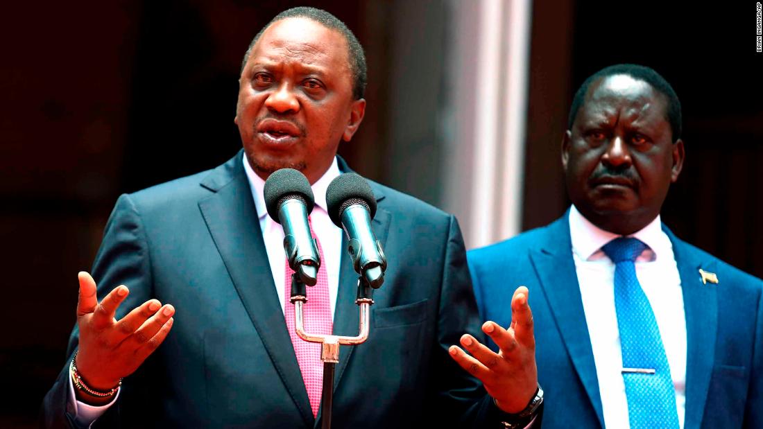 Kenyan President Opposition Leader Make Up After Months Of Tension