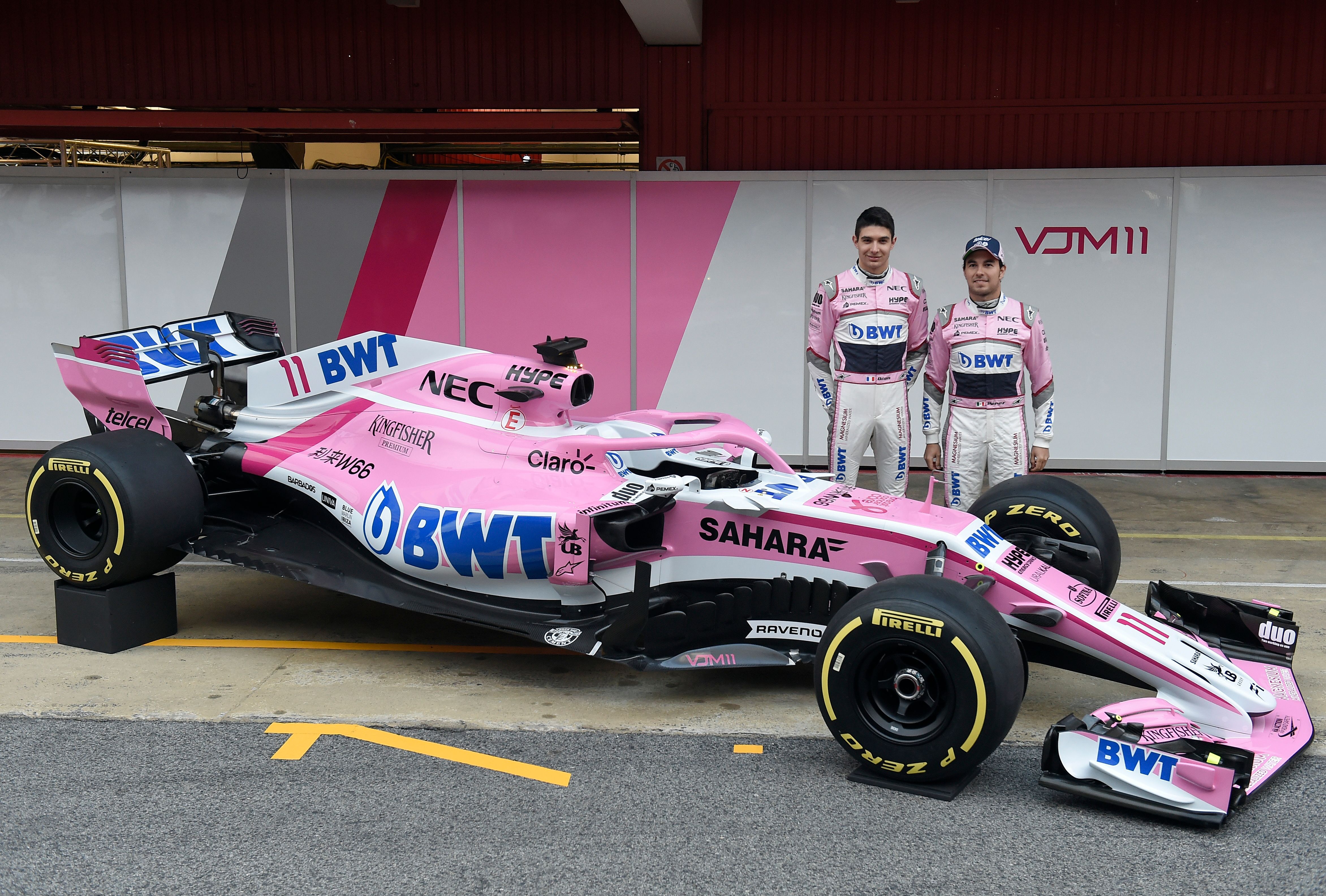 pink team f1