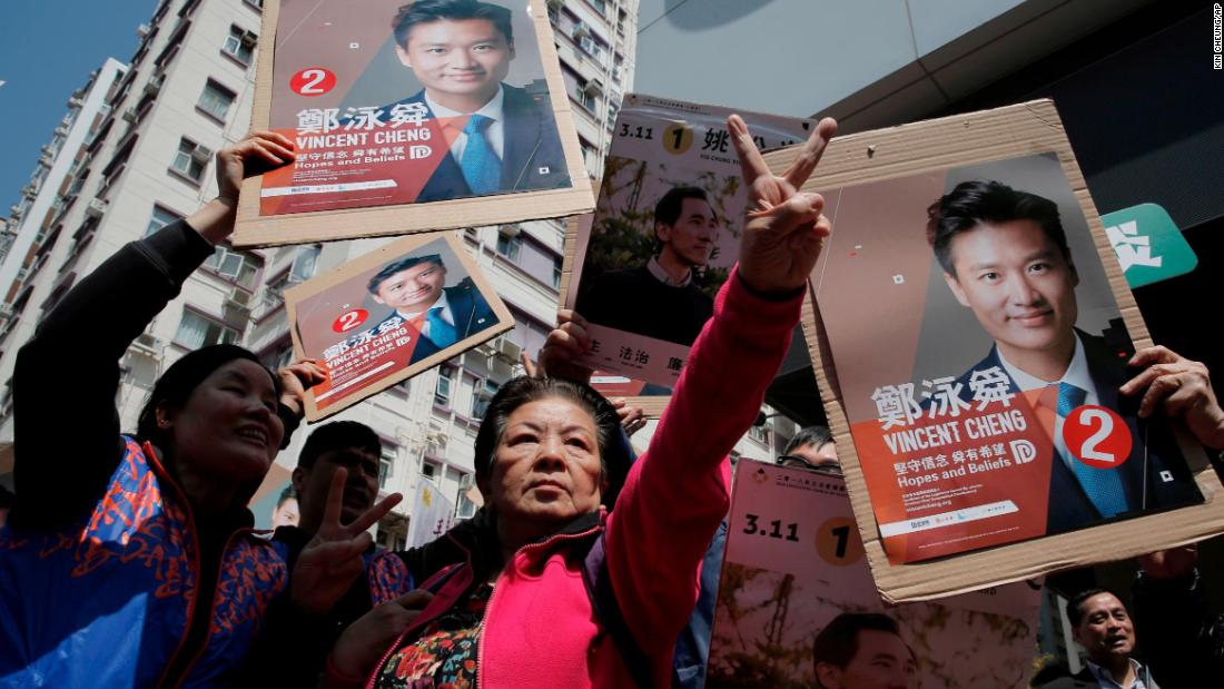 Hong Kongs Pro Democracy Camp Endures Election Setback Cnn 8377
