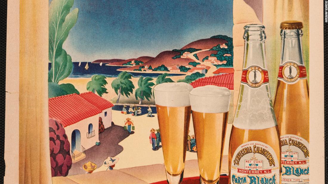&quot;This is a pretty early ad for a Mexican beer, which as a product, didn&#39;t really come into its own until the 1970s with Corona, so it was a pretty daunting task at that time.&quot;