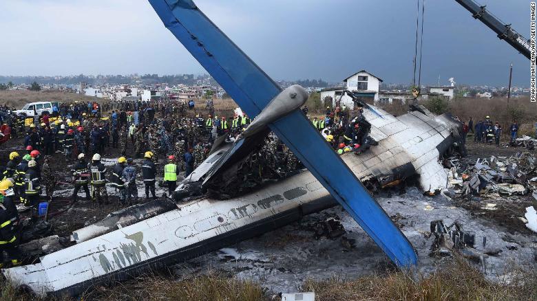 71 passengers, including crew, were on the plane. 