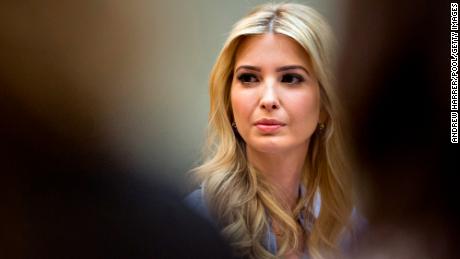 WASHINGTON, DC - MARCH 27:  Ivanka Trump, daughter of U.S. President Donald Trump, listens while meeting with women small business owners with Trump, not pictured, in the Roosevelt Room of the White House on March 27, 2017 in Washington, D.C.  Investors on Monday further unwound trades initiated in November resting on the idea that the election of Trump and a Republican Congress meant smooth passage of an agenda that featured business-friendly tax cuts and regulatory changes. (Photo by  Andrew Harrer-Pool/Getty Images)