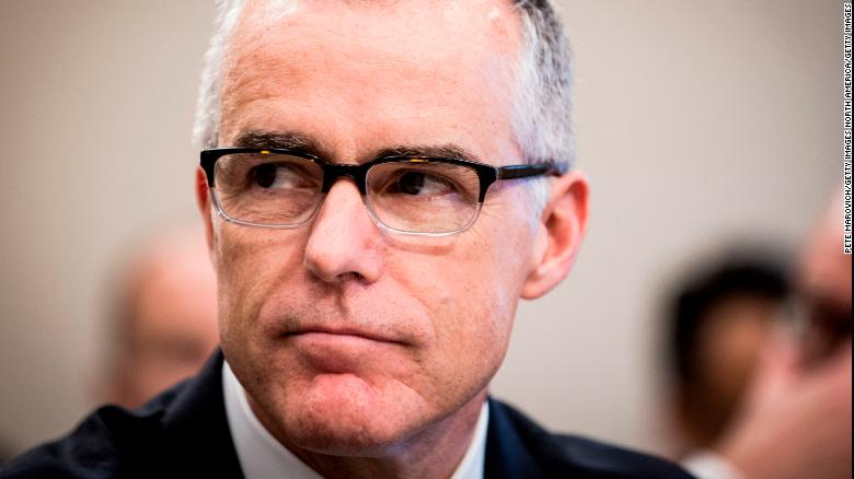 Sessions fires FBI's Andrew McCabe