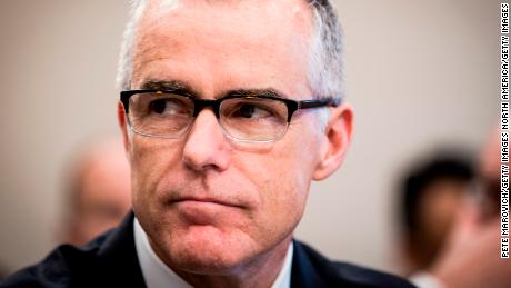 McCabe says Republicans &#39;mischaracterized&#39; his testimony on Trump dossier