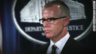 Ex-FBI deputy director Andrew McCabe fired