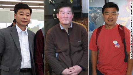 These are the three Americans released by North Korea