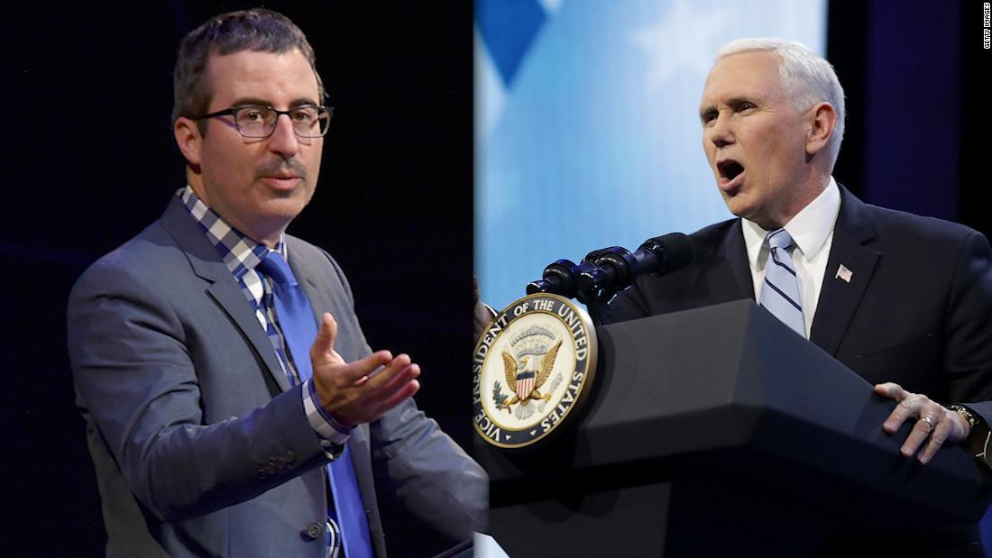 John Oliver's children's book about Mike Pence's bunny sells out