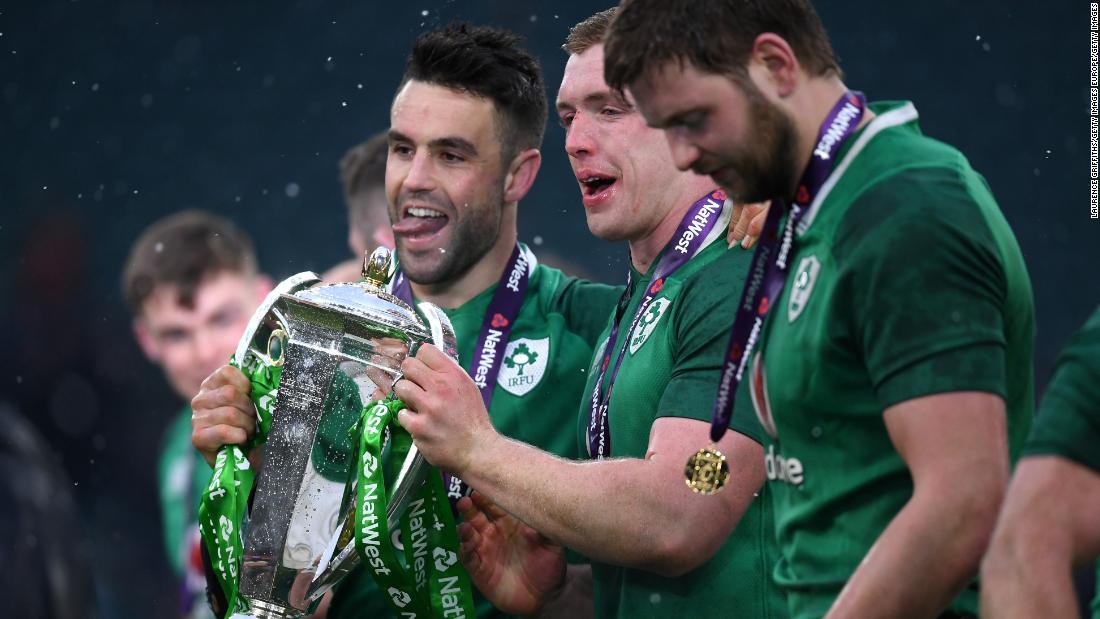It was Ireland&#39;s third ever Grand Slam and first since 2009. 