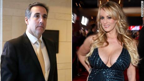 Michael Cohen and Stormy Daniels
