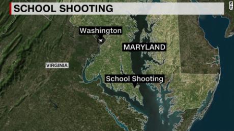 Reports of shots fired at Maryland high school