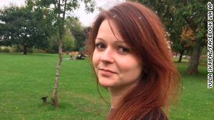 Yulia Skripal's health 'improving rapidly' after nerve agent attack