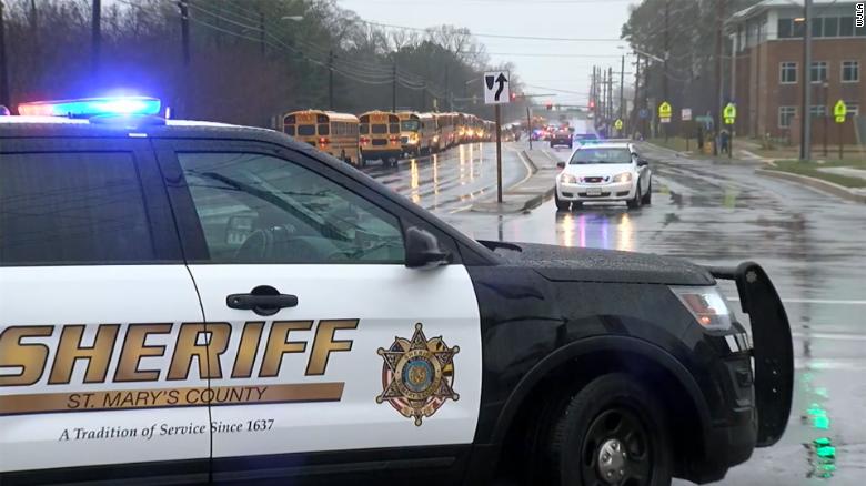 Two injured in Maryland school shooting