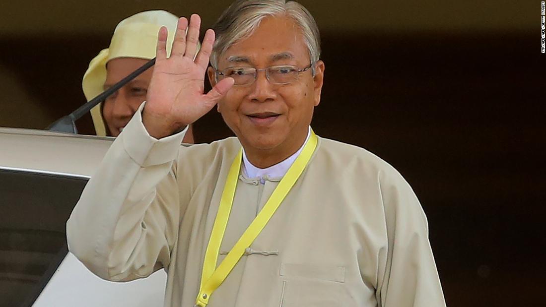 Myanmar President Htin Kyaw resigns 