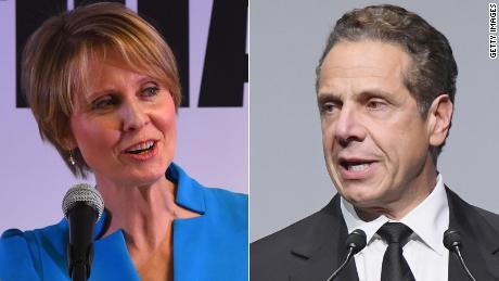 Cynthia Nixon and Andrew Cuomo exchange barbs in hotly anticipated debate